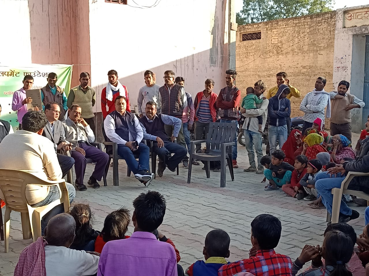 Karthiya Village Meeting