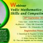 Webinar on Vedic Mathematics