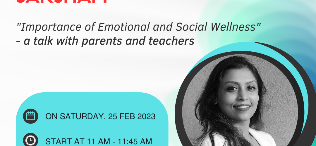 Webinar on Social and Emotional Wellness